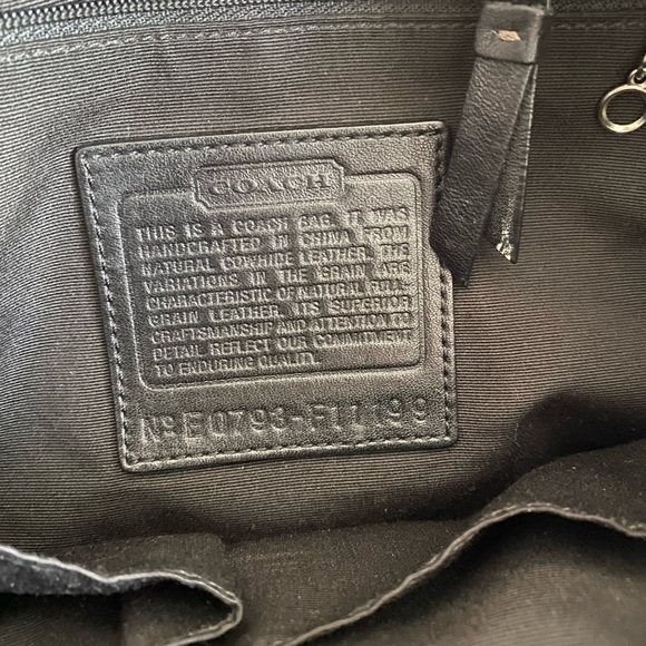 Vintage Coach leather shoulder bag - Picture 3 of 7